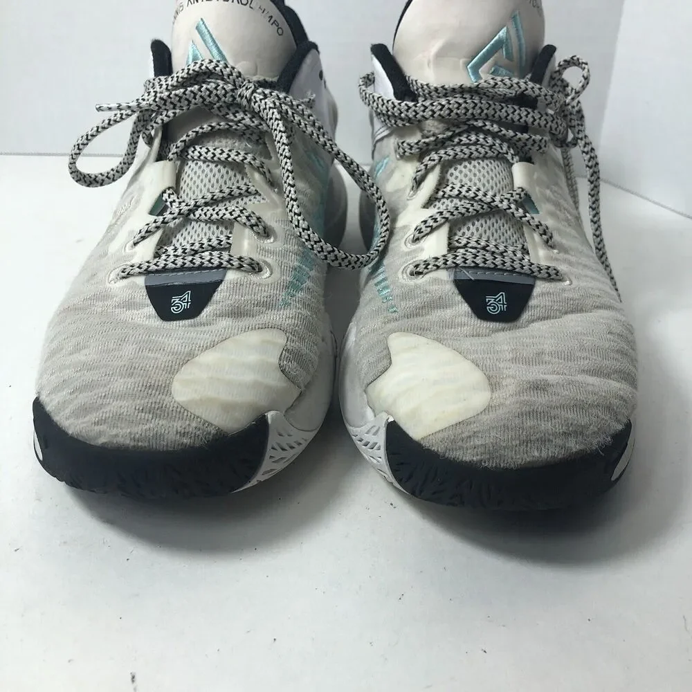 Nike Basketball Shoes Size 7 Y Youth Kids Giannis Immortality White DB6081-110 D